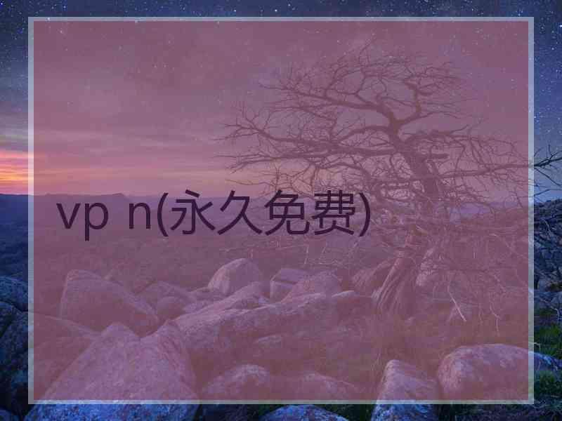 vp n(永久免费)