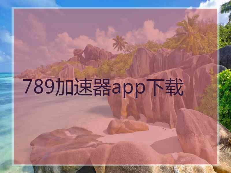 789加速器app下载